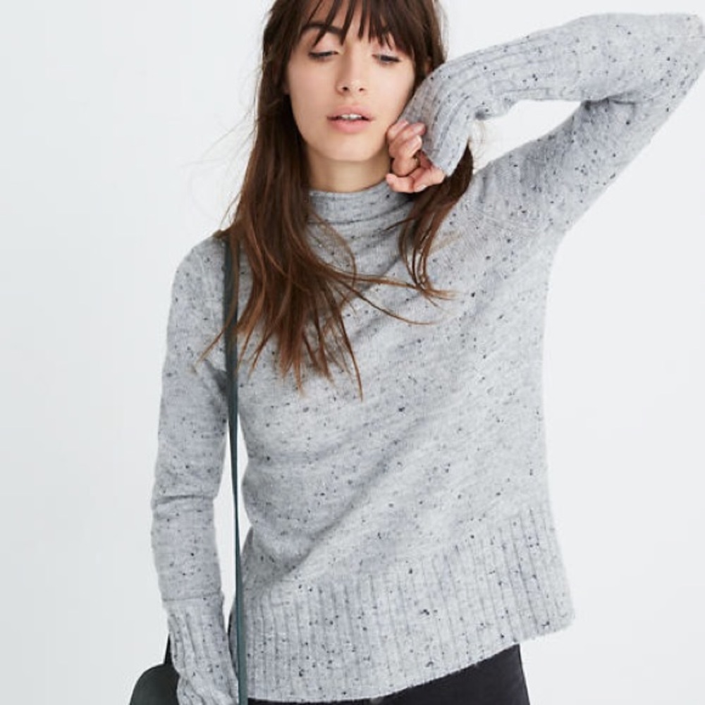 Madewell Donegal Inland Turtleneck Sweater
